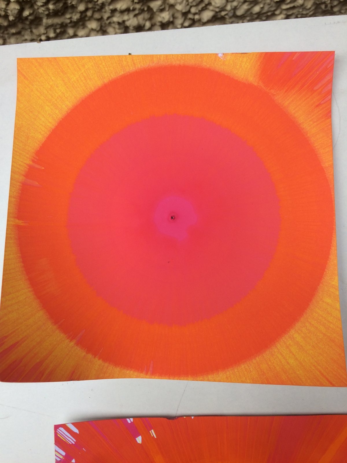 Schleuderbild Sonne